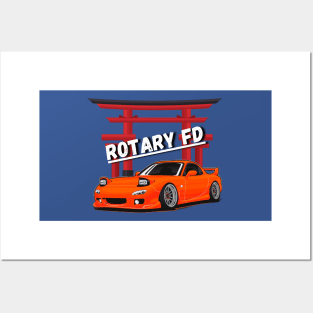 Rotary FD Posters and Art